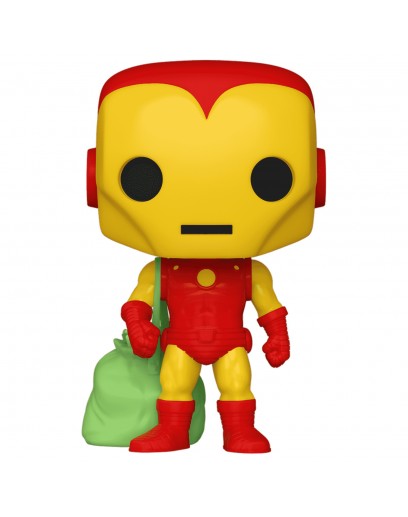 Фигурка Funko POP! Bobble: Marvel: Holiday: Iron Man with Bag 72188 