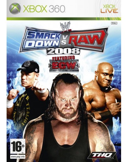 WWE SmackDown vs. RAW 2008 (Xbox 360) 