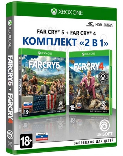 Far Cry 4 + Far Cry 5 (русская версия) (Xbox One) 