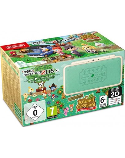 Игровая приставка New Nintendo 2DS XL Animal Crossing Edition Ограниченное издание 