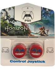 Насадки на стики Thumbstick Horizon Forbidden West (Red) (PS4 / PS5)