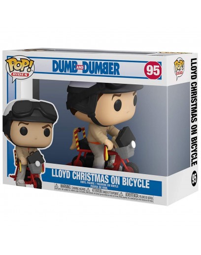 Фигурка Funko POP! Rides: Dumb and Dumber (Тупой и еще тупее): Lloyd w/Bicycle 51949 