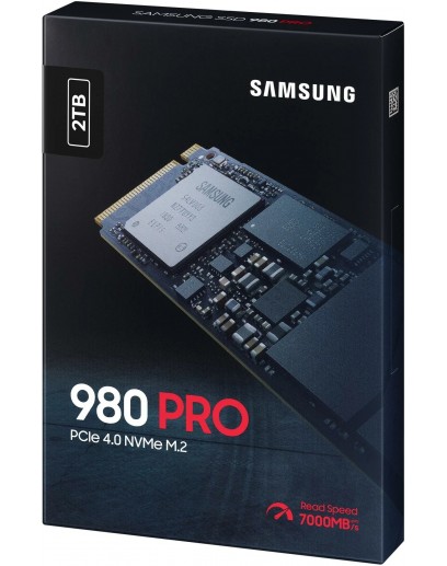 SSD накопитель Samsung 980 PRO NVMe M.2 2000ГБ 