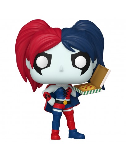 Фигурка Funko POP! Heroes: DC: Harley Quinn 30th: Harley Quinn with Pizza 65615 