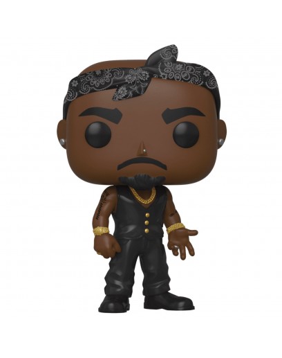 Фигурка Funko POP! Vinyl: Rocks: Tupac Vest w/ Bandana 45432 