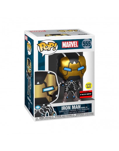 Фигурка Funko POP! Bobble: Marvel: Marvel 80th: Iron Man Model 39 43965 