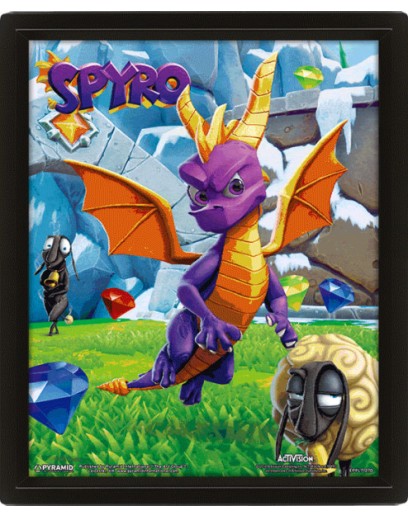 Постер 3D Spyro (Play Time) EPPL71270 