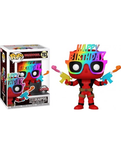 Фигурка Funko POP! Bobble: Marvel: Deadpool 30th: Birthday Glasses Deadpool (Exc) 54687 