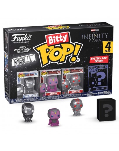 Фигурка Funko Bitty POP!: Marvel Infinity Saga S3: War Machine+Vision+Ultron+Mystery (1 of 4) 4PK 71505 