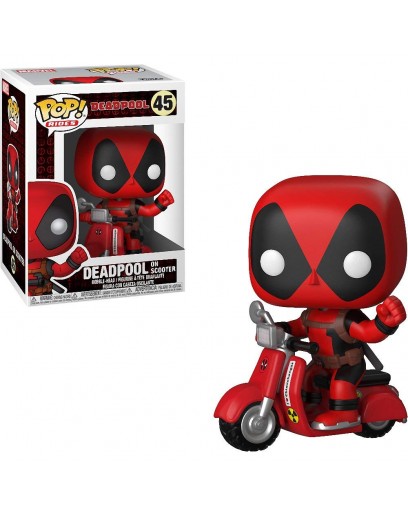 Фигурка Funko POP! Rides: Deadpool: Deadpool & Scooter 30969 