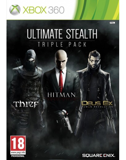 Ultimate Stealth Triple Pack (Thief, Hitman: Absolution, Deus Ex: Human revolution) (Xbox 360) 