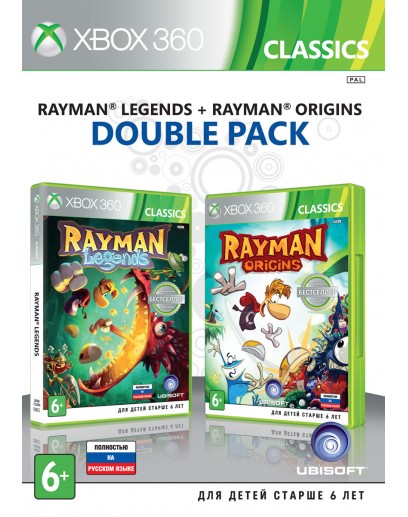 Rayman Legends + Rayman Origins Double Pack (Xbox 360 / One / Series) 