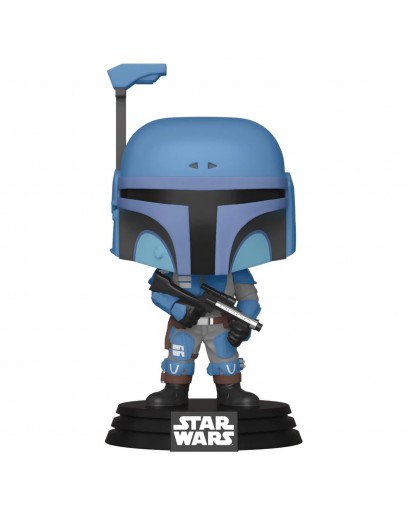 Фигурка Funko POP! Bobble: Star Wars: Mandalorian: Death Watch Mandalorian Two Stripes (Exc) 46091 