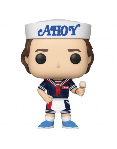 Фигурка Funko POP! Vinyl: Stranger Things: Steve w/Hat and Ice Cream 38535 