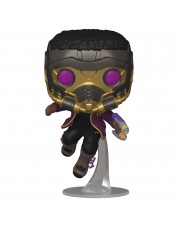 Фигурка Funko POP! Bobble: Marvel: What If: T'Challa Star-Lord 55812 (56938)