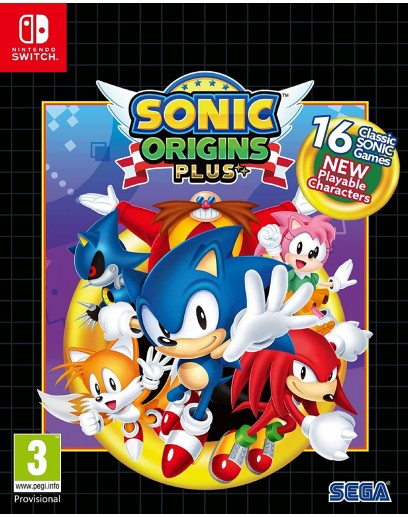 Sonic Origins Plus (русские субтитры) (Nintendo Switch) 