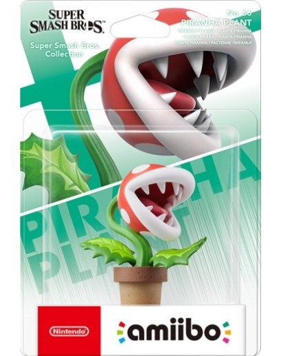 Фигурка amiibo Растение-пиранья (коллекция Super Smash Bros.) 