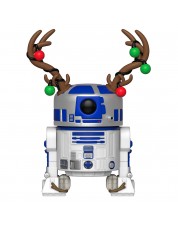 Фигурка Funko POP! Bobble: Star Wars: Holiday: R2-D2 w/Antlers 33891