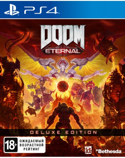 DOOM Eternal Deluxe Edition (русская версия) (PS4) 