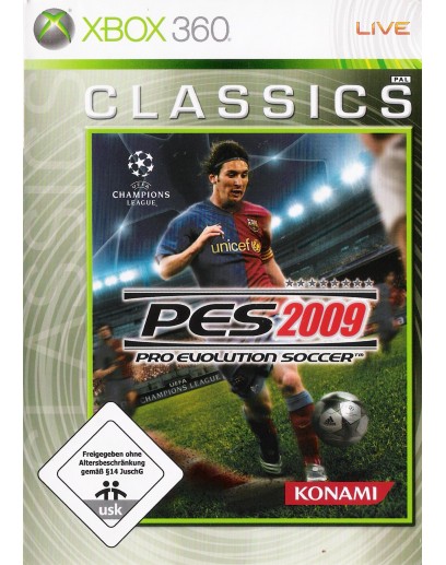 Pro Evolution Soccer 2009 (PES) (Xbox 360) 