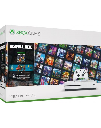 Игровая приставка Microsoft Xbox One S 1 ТБ + Игра Roblox 