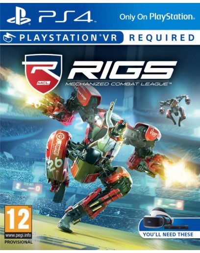 RIGS: Mechanized Combat League (только для VR) Русская Версия (PS4) 