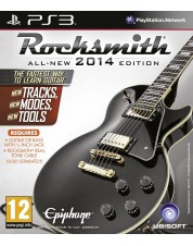 Rocksmith 2014 (без кабеля) (английская версия) (PS3)