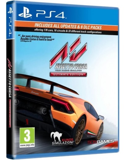 Assetto Corsa: Ultimate Edition (русские субтитры) (PS4) 