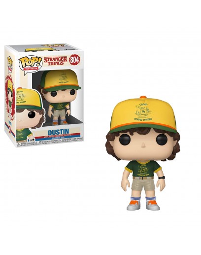 Фигурка Funko POP! Vinyl: Stranger Things: Dustin (At Camp) 38532 