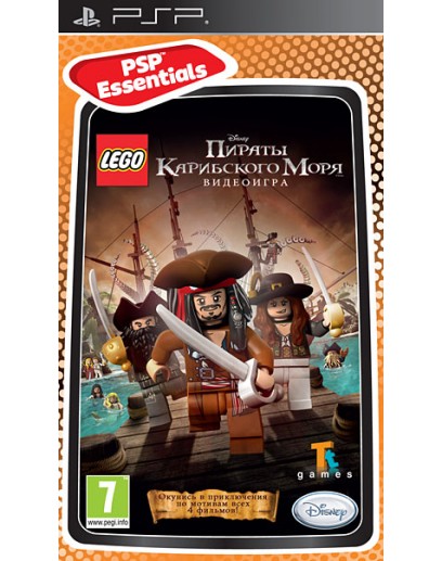 LEGO Пираты Карибского моря (Essentials) (русская версия) (PSP) 