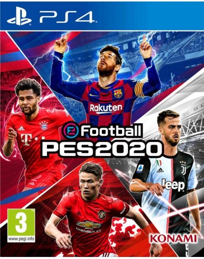 eFootball PES 2020 (русская версия) (PS4) 