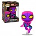 Набор Фигурка+Футболка Funko POP and Tee: Marvel: Spider-Man (Black Light) (S) 49521 