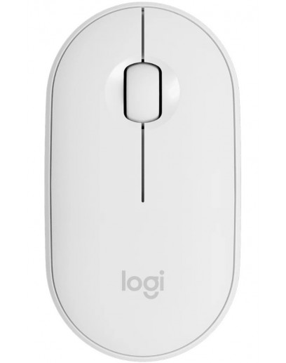 Беспроводная мышь Logitech Pebble M350, белый 