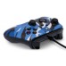 Проводной геймпад PowerA Enhanced Wired Controller (Blue Camo) (Xbox One / Series / PC) 