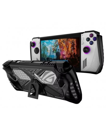 Защитный чехол с подставкой Protective Shell для Asus Rog Ally (Black) 