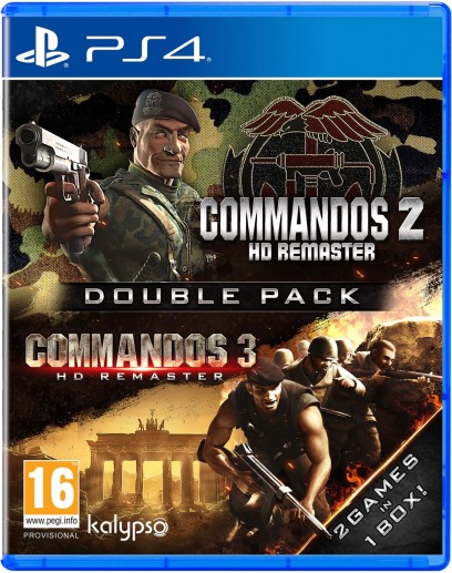 Commandos 2 + Commandos 3 HD Remaster Double Pack (русские субтитры) (PS4) 