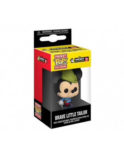 Брелок Funko Pocket POP! Keychain: Disney: Mickey's 90th: Brave Little Tailor 32174-PDQ 