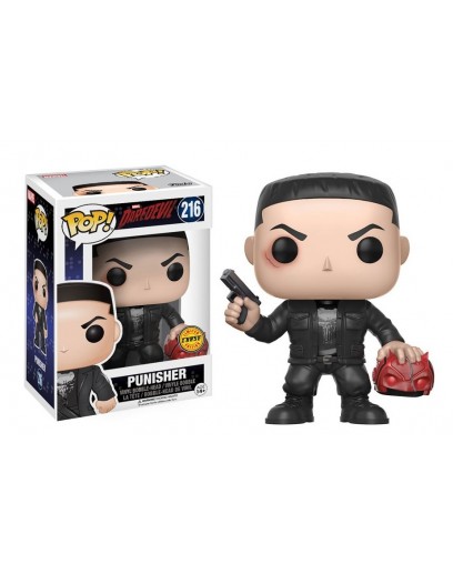 Фигурка Funko POP! Bobble: Marvel: Daredevil: Punisher w/Chase 11092 