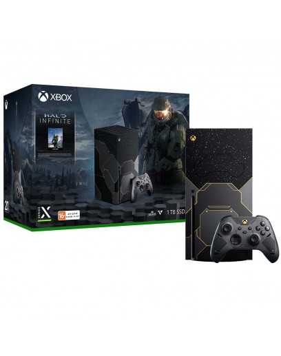 Игровая приставка Microsoft Xbox Series X 1TB + Halo Infinite Limited Edition 