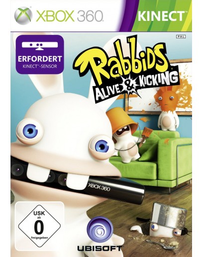 Rabbids Alive & Kicking (для Kinect) (Xbox 360) 