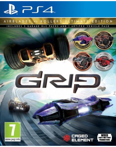 GRIP Combat Racing - Rollers vs. Airblades Ultimate Edition (PS4) 