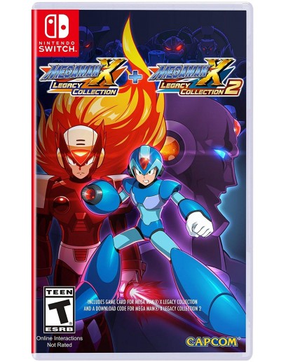 Mega Man X Legacy Collection 1+2 (Nintendo Switch) 