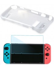 Набор аксессуаров OIVO Crystal Cover Kit 2 в 1 IV-SW036 (Nintendo Switch)