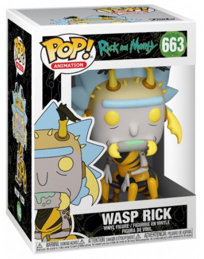 Фигурка Funko POP! Vinyl: Rick & Morty: Wasp Rick 44255 