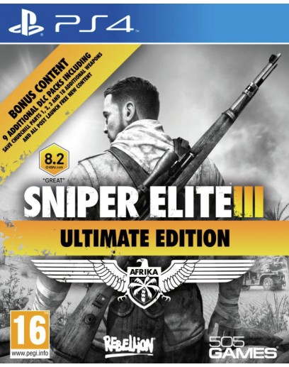 Sniper Elite III (3) Ultimate Edition (PS4) 