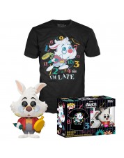 Набор Фигурка+Футболка Funko POP Tee: Alice in Wonderland 70th Ann: White Rabbit (L) 56332