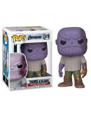 Фигурка Funko POP! Bobble: Marvel: Avengers Endgame: Casual Thanos w/Gauntlet 45141