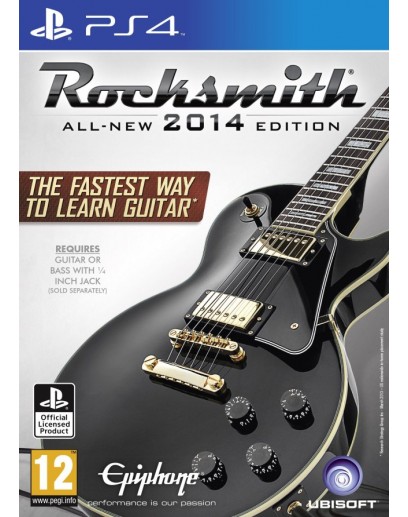 Rocksmith 2014 (без кабеля) (PS4) 