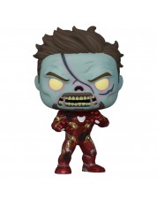 Фигурка Funko POP! Bobble: Marvel: What If: Zombie Iron Man (GW) (Exc) 58178