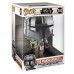 Фигурка Funko POP! Bobble: Star Wars: Mandalorian: Mandalorian with Child Chrome 10" 49931 